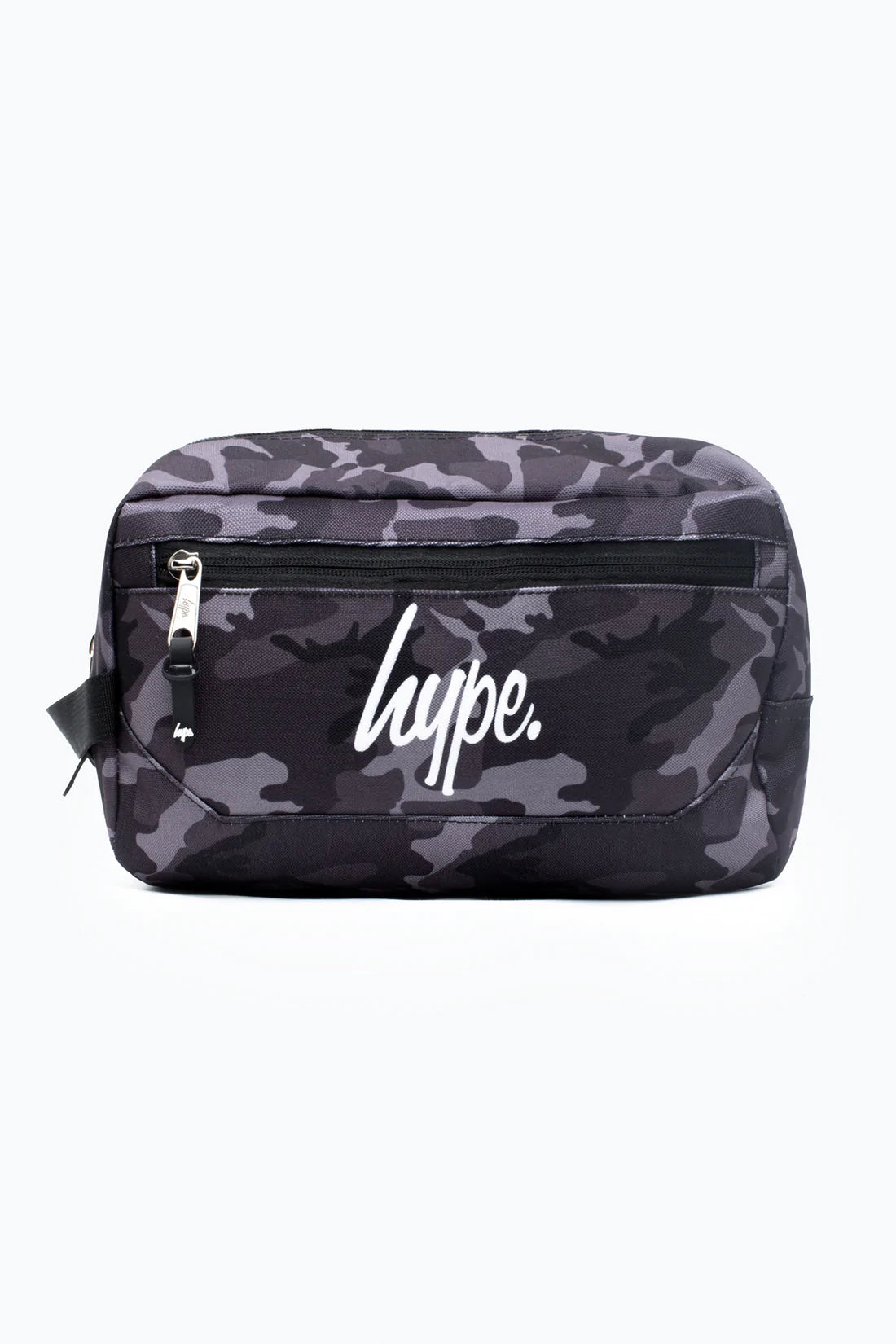 HYPE BLACK & GREY MONO CAMO BOOT BAG