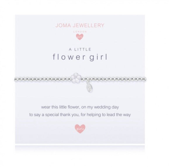 CHILDREN'S A LITTLE FLOWER GIRL BRACELET