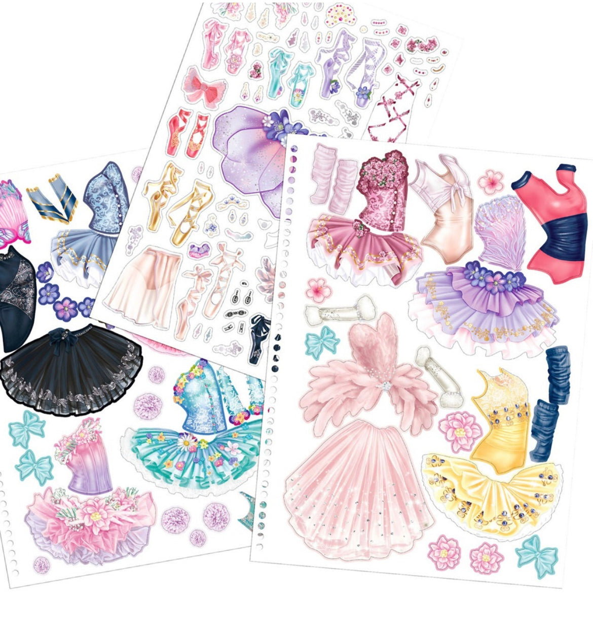 Create your TOPModel Colouring Book Ballet