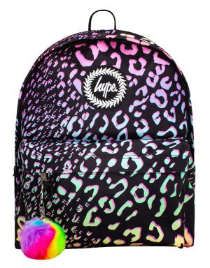 Hype backpack 2025 leopard print