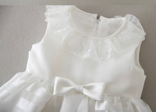 White Christening Gown and cap