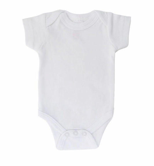 White Bodysuit Tiny Baby
