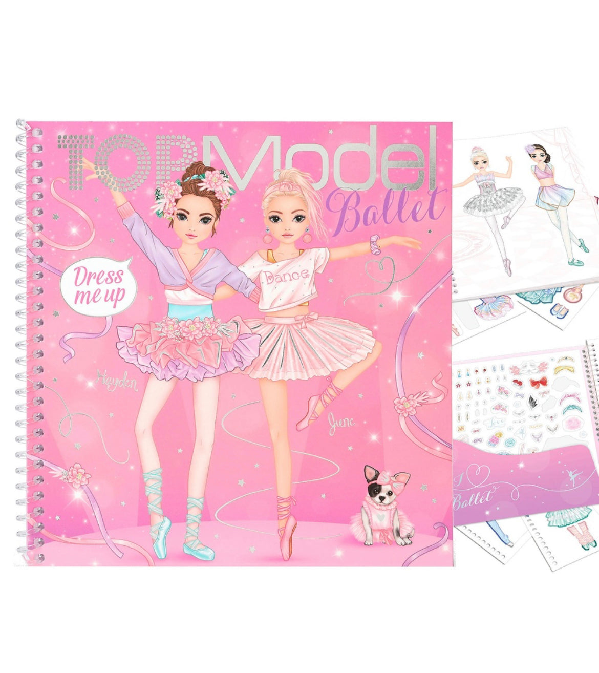 TOPModel Dress Me Up Ballet Stickerbook