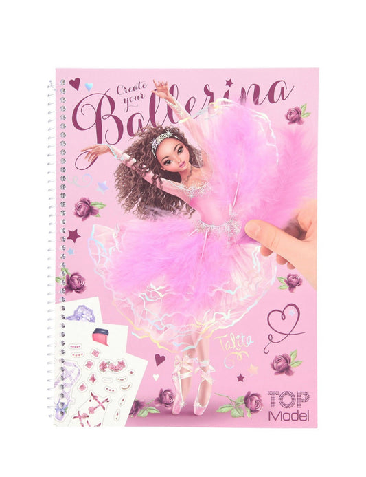Create your TOPModel Colouring Book Ballet