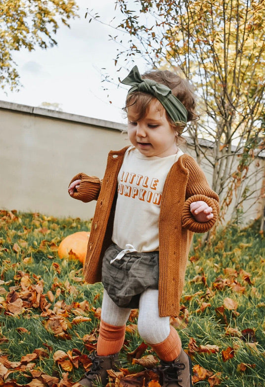 Little Bow Pip - Khaki Pippa Bow