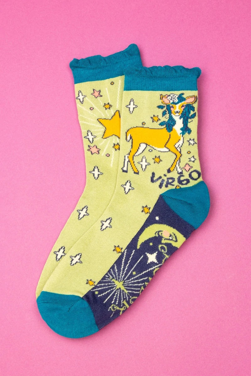 Powder Zodiac Ankle Socks