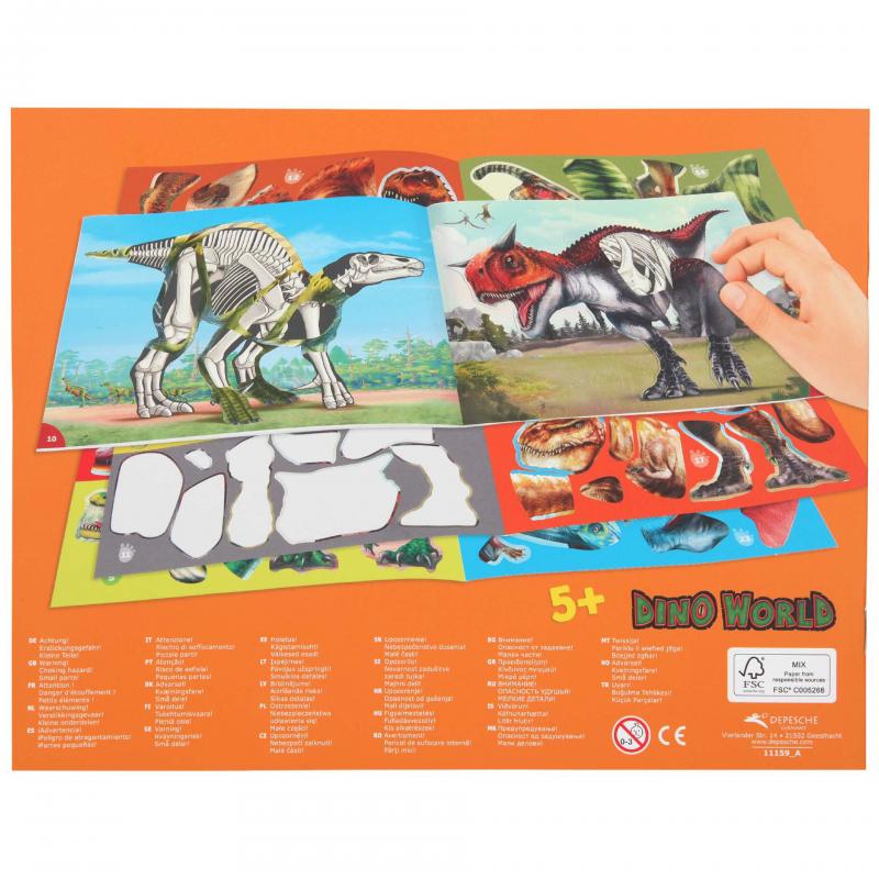 Dino World Sticker Fun