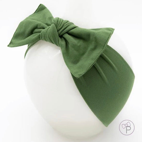 Little Bow Pip - Khaki Pippa Bow