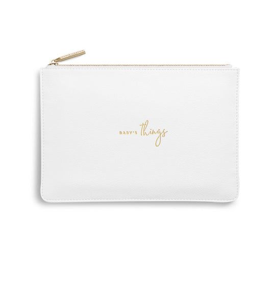 Perfect Pouch | Baby's Things | White