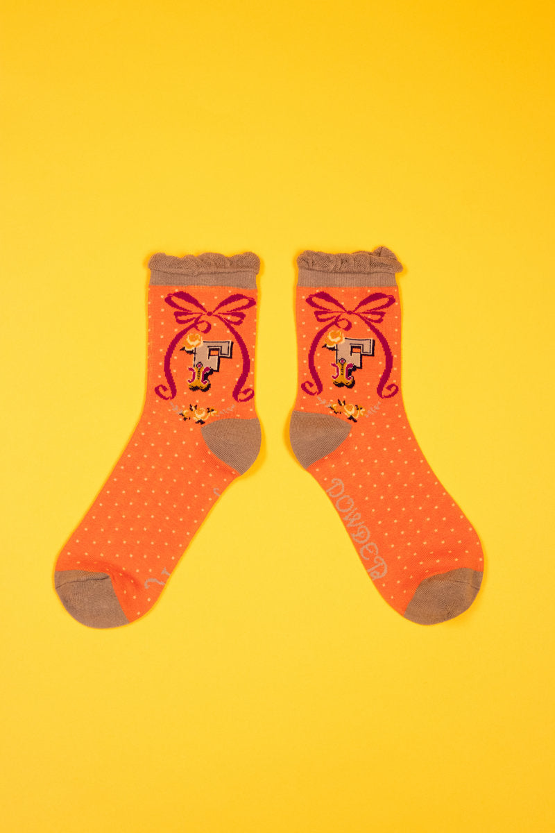 A-Z Ankle Socks
