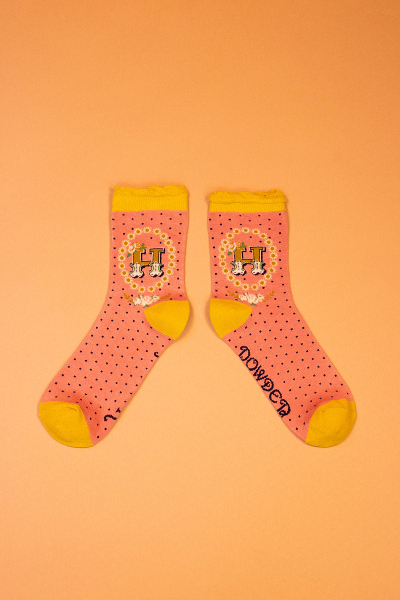 A-Z Ankle Socks