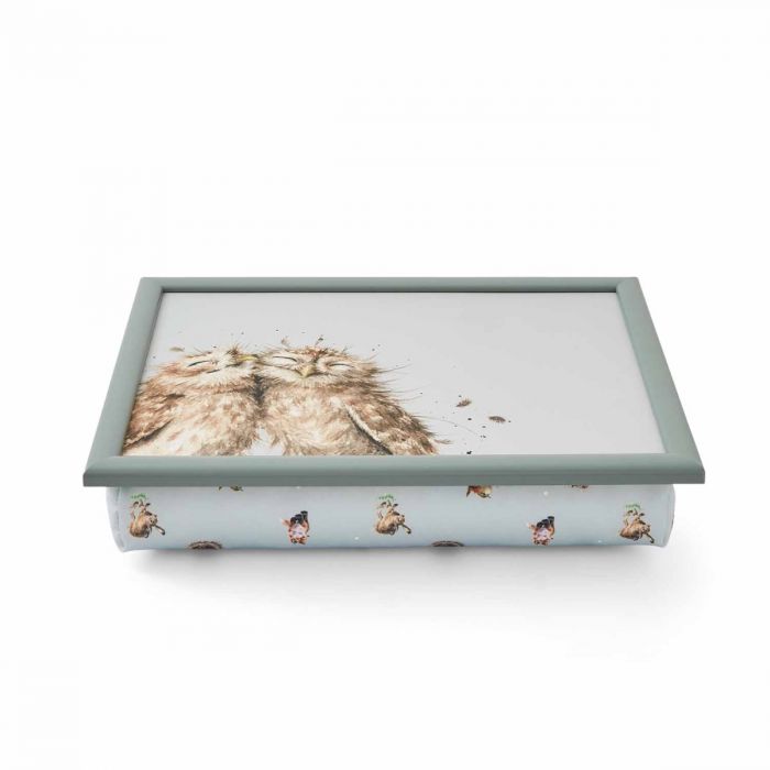 BIRDS OF A FEATHER' OWL LAP TRAY
