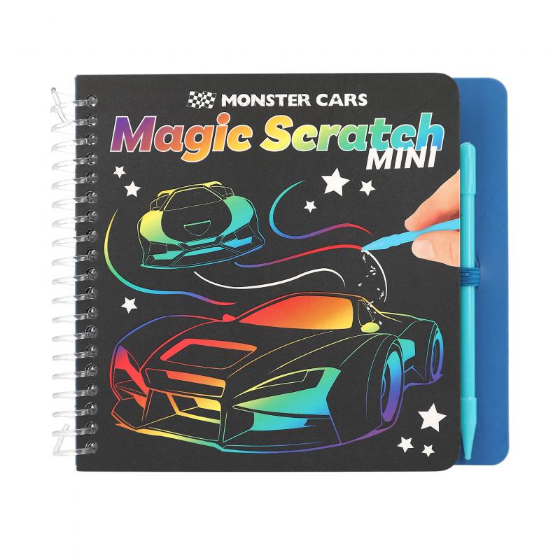 Monster Cars Mini Magic Scratch