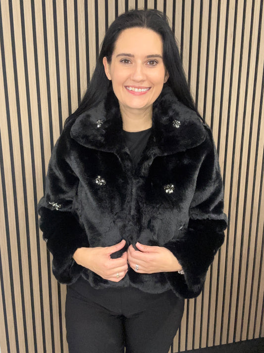 Theresa Faux Fur Coat