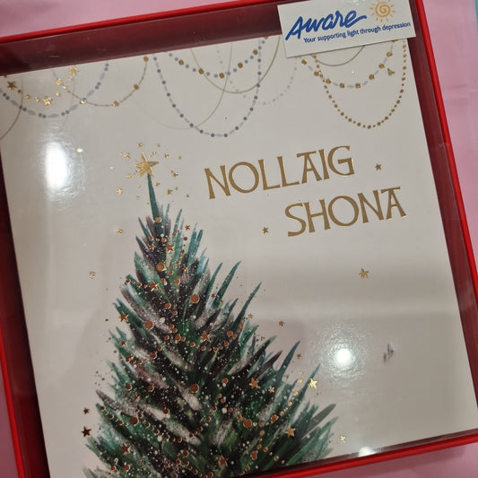 Boxed christmas cards Nollaig Shona
