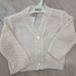 Christening/ Baptism cardigan off white unisex