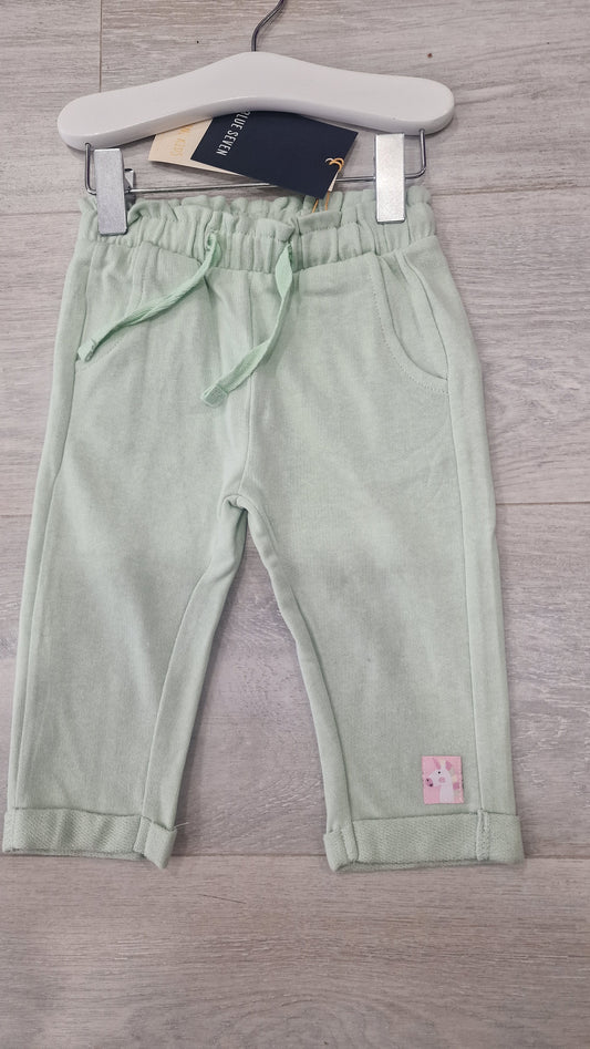 Mint rainbow trousers