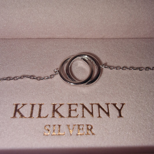 SILVER CIRCLE Interlocking BRACELET 3139