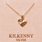Elegant Diamond Cut Heart Pendant Necklace – Yellow Gold L3280