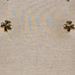 Small Gold shamrock Studs earrings KS149