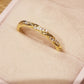 Fine dimonte ring band - gold R2269