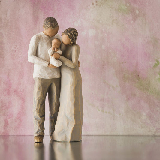 We are Three Figurine by Willow Tree