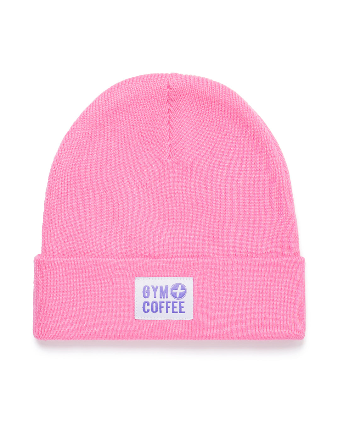 KNIT BEANIE IN BRIGHT PINK