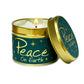 Peace Scented Candle Tin