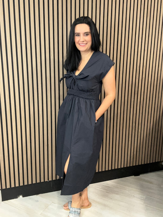 Barletta Poplin Tie Dress