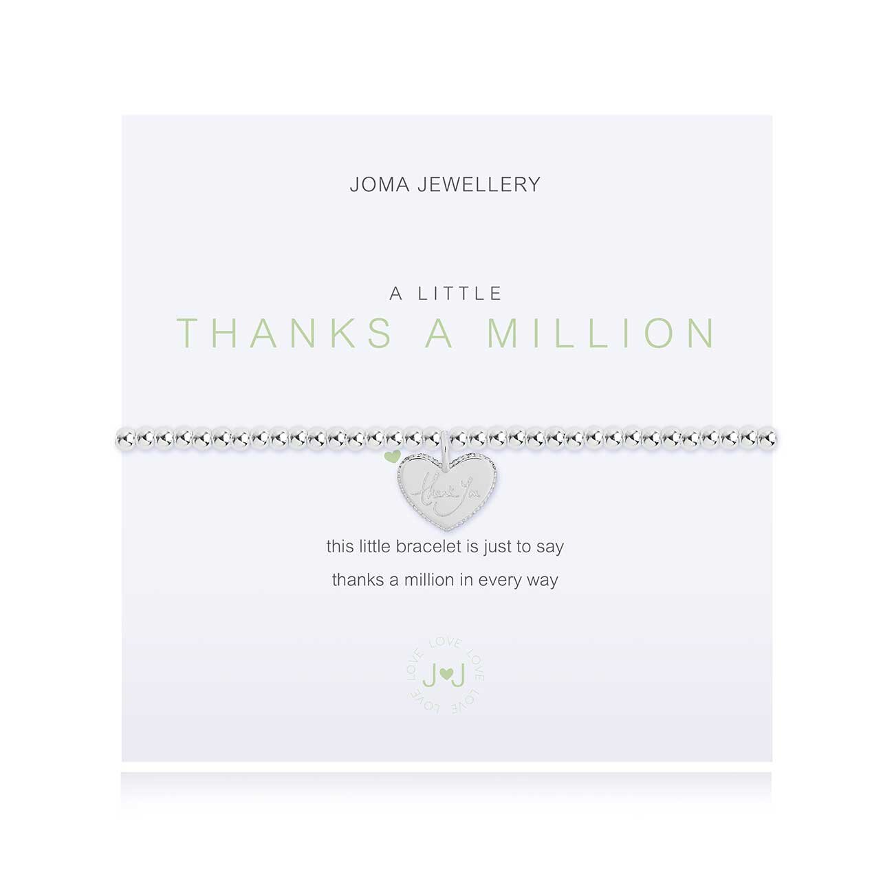 A Little 'Thanks A Million' Irish Bracelet