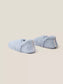 FAUX FUR SLIPPER IN LIGHT BLUE