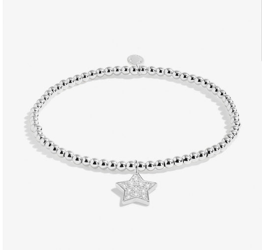 Confetti A Little 'Congratulations' Bracelet In Silver Plating