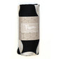 Bamboo black and white geo print scarf 52898