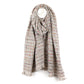 Soft mix woven texture scarf