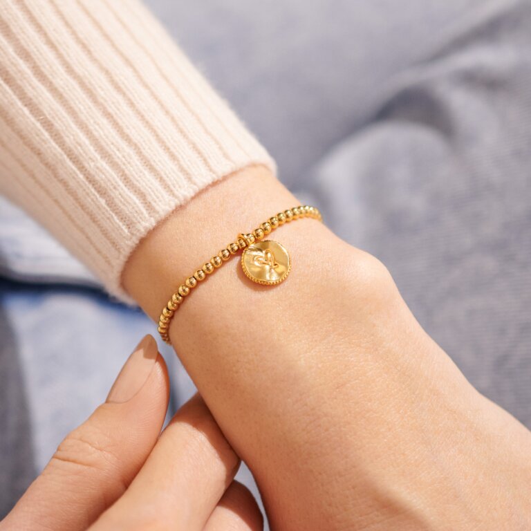 Gold A Little 'Best Auntie' Bracelet