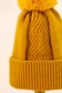 Ingrid Bobble Hat - Mustard