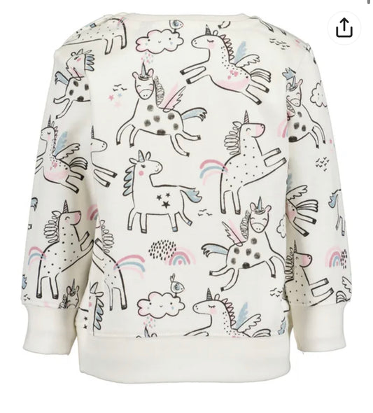 Unicorn Jumper - 957070 Blue Seven
