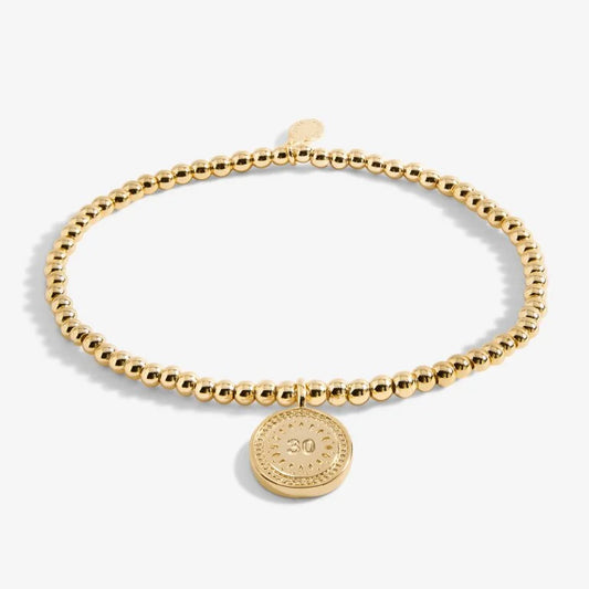 A Little '30th Birthday' Bracelet