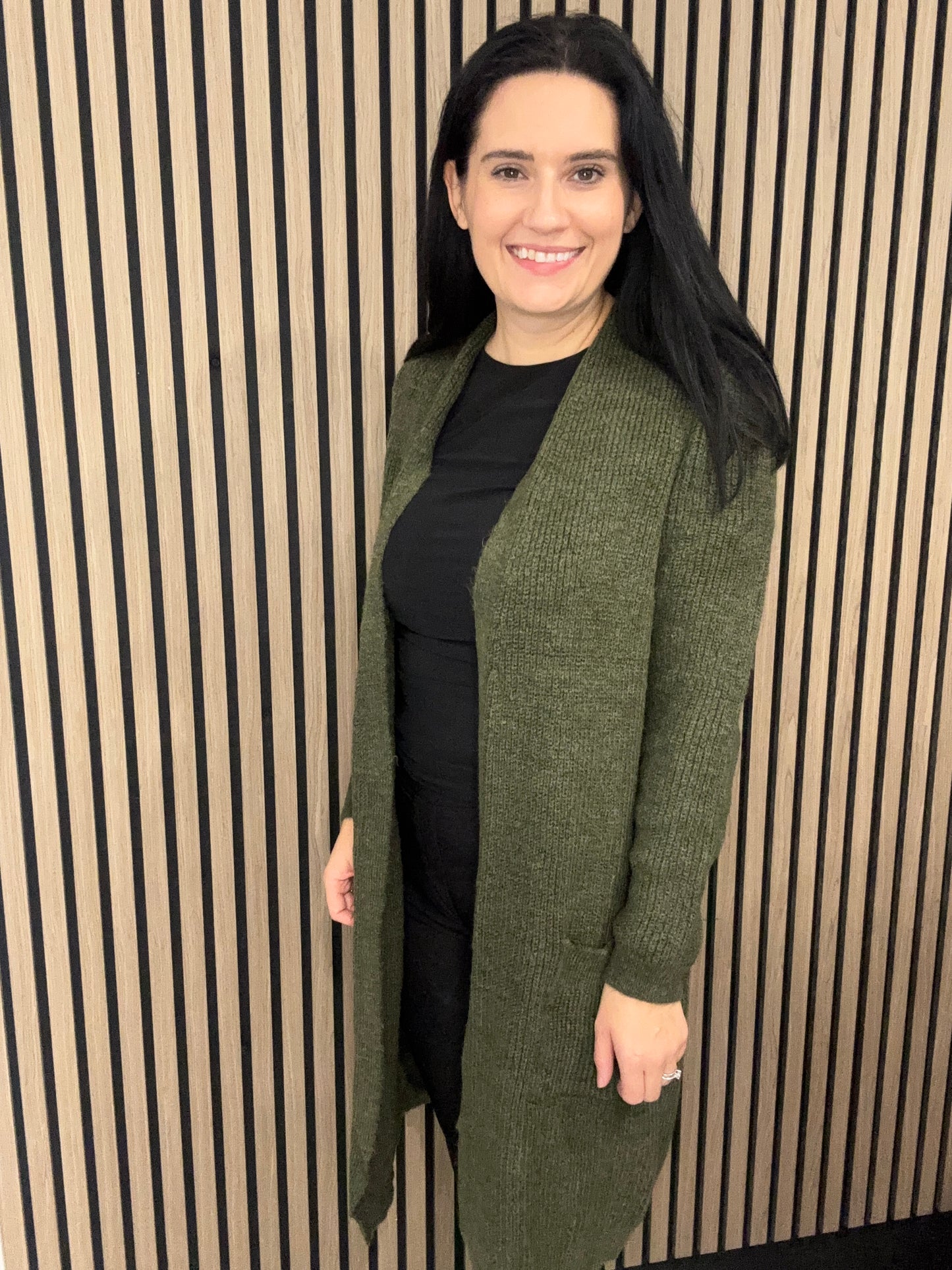 Jade Cardigan - Khaki