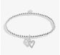 A Little 'Happy Birthday Friend' Bracelet in Silver Plating