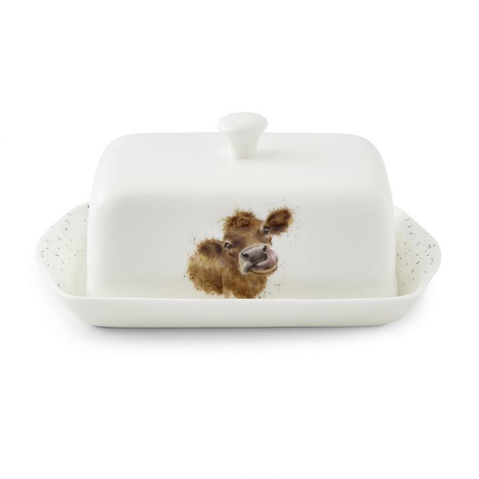 MOOO' COW BUTTER DISH