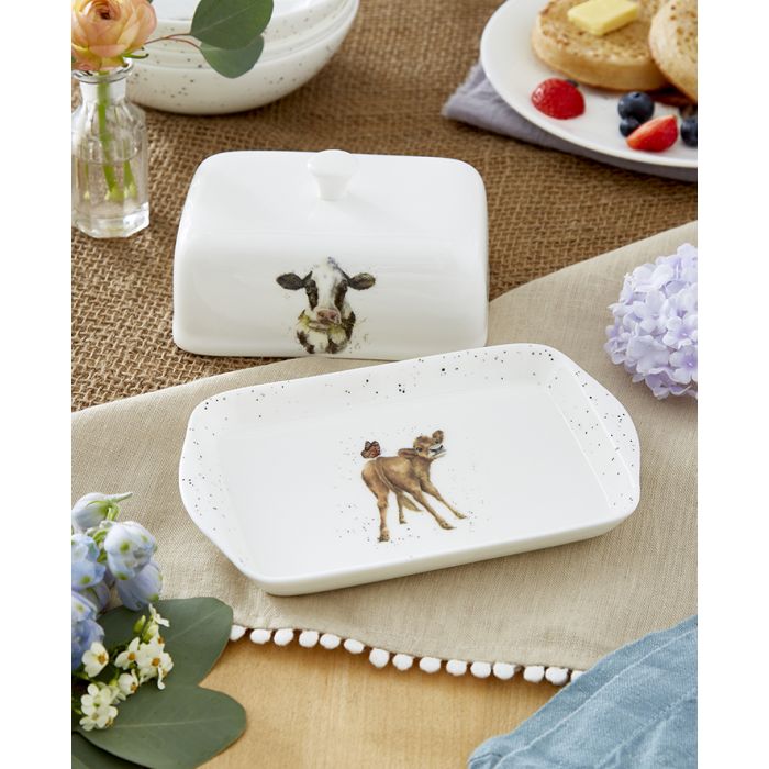 MOOO' COW BUTTER DISH