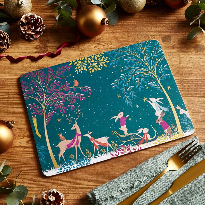 Woodland Tales Placemat Collection - Large size