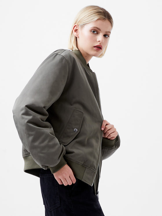 Behati Bomber Jacket dusted khaki