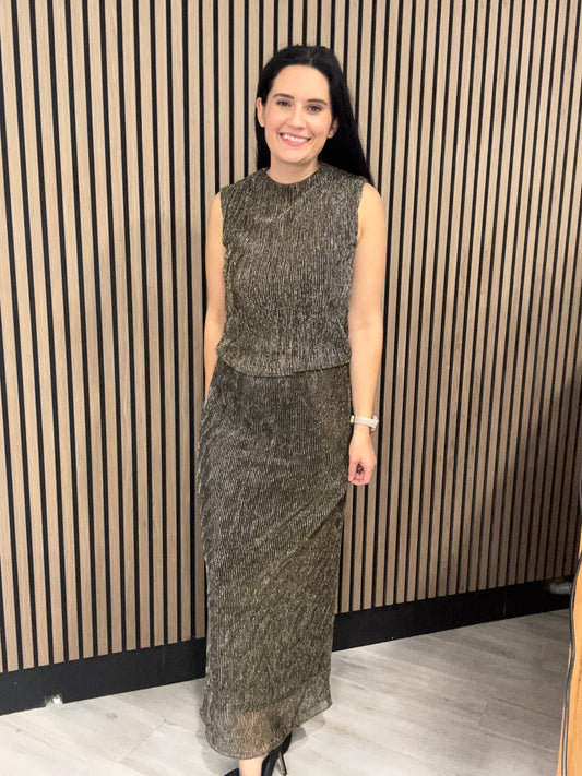 Tammy Plisse Skirt