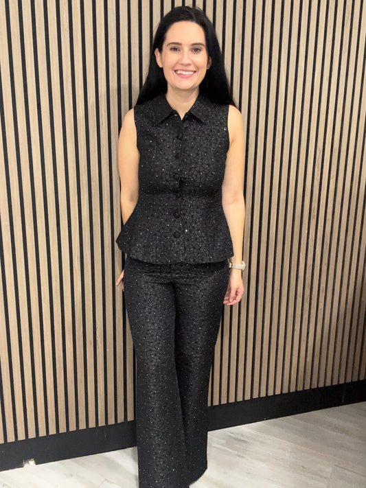 Yelena Jacquard Trousers