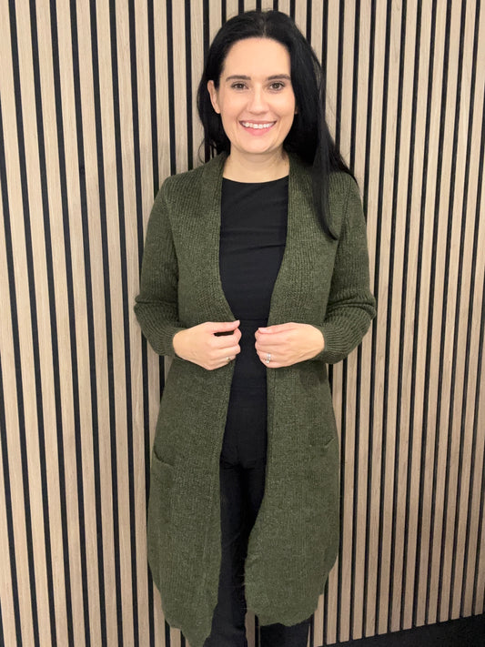 Jade Cardigan - Khaki