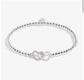 A Little 'Beautiful Bestie' Bracelet in Silver Plating