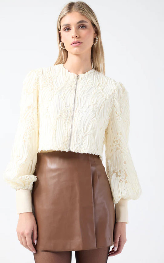 Cream Jacket Marc Angelo