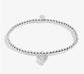 Kids' Confetti A Little 'Hooray It's Your Birthday' Bracelet in Silver Plating